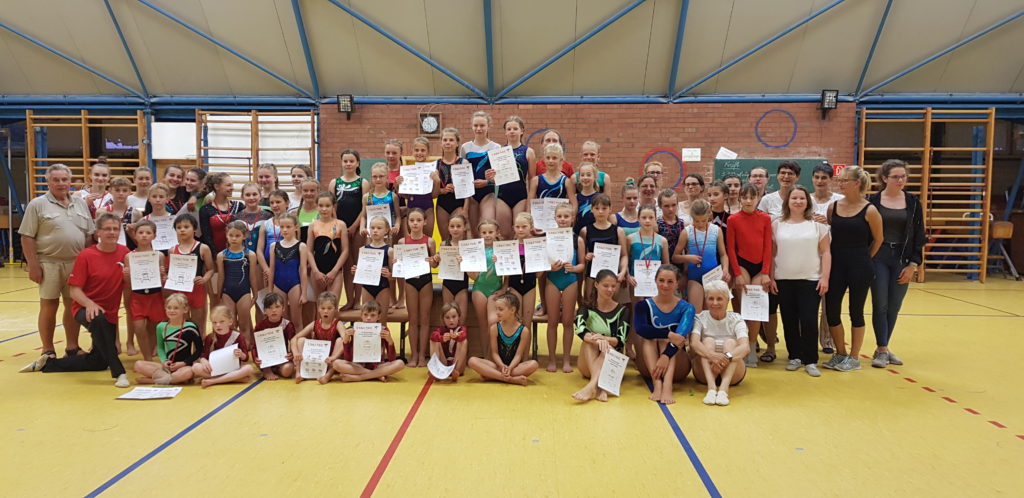 Letzter Wettkampf in alter Trainingshalle