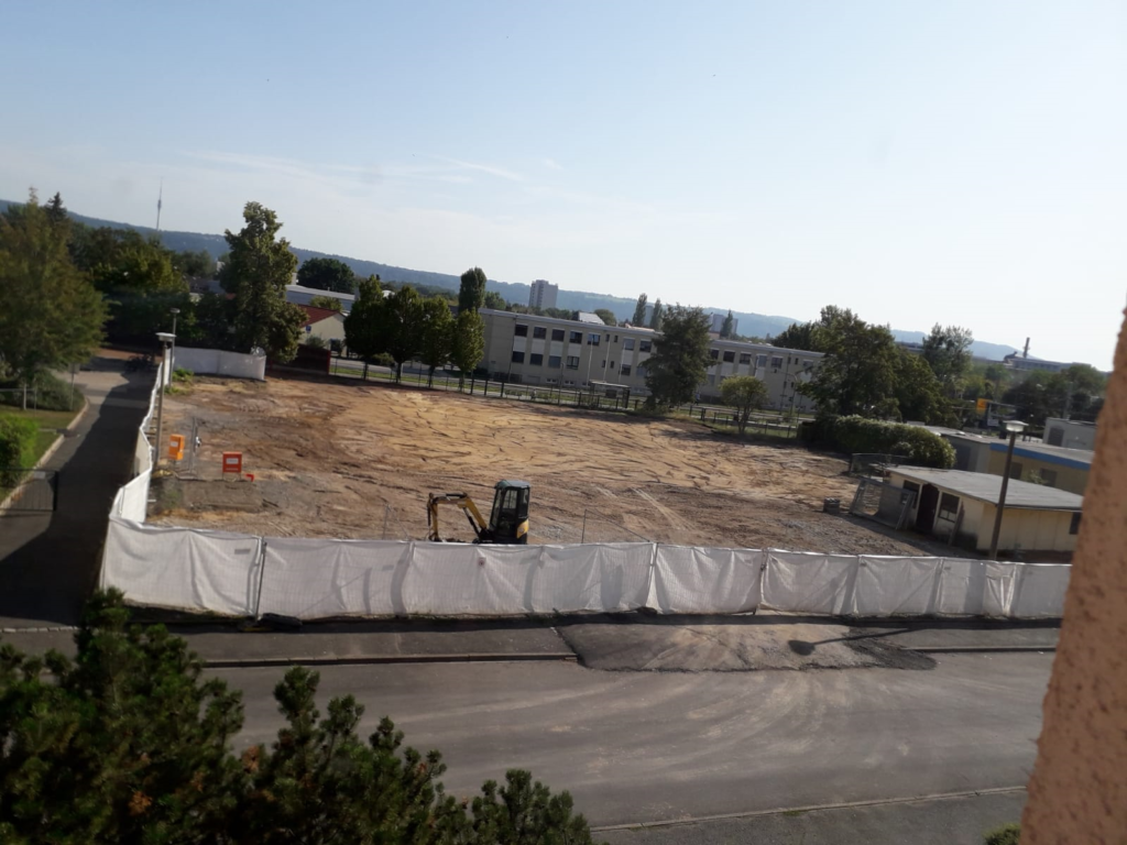 Fundament ist weg